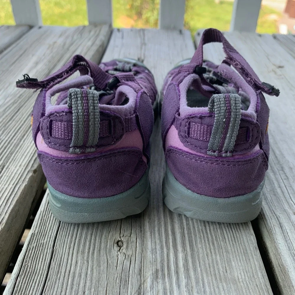 KEEN Kids Newport H2 Waterproof Sandals Purple Size 13 Girls Outdoor Play Creek